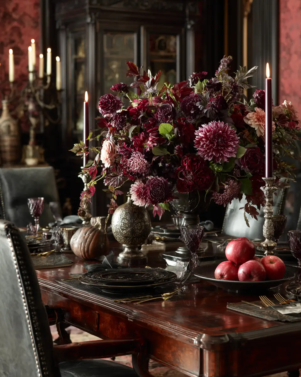 Moody Classic Dining Room Decor Ideas