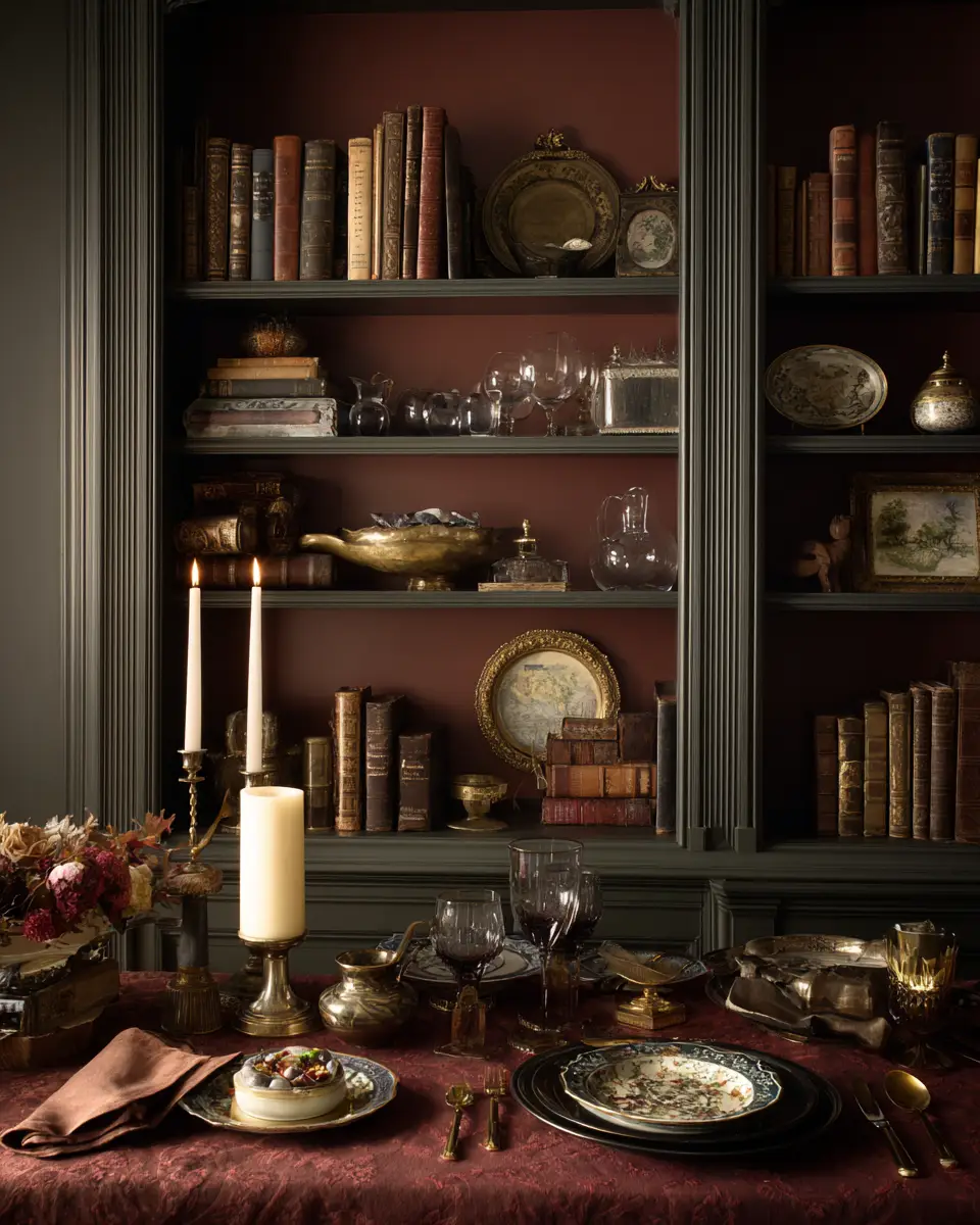 Moody Classic Dining Room Decor Ideas