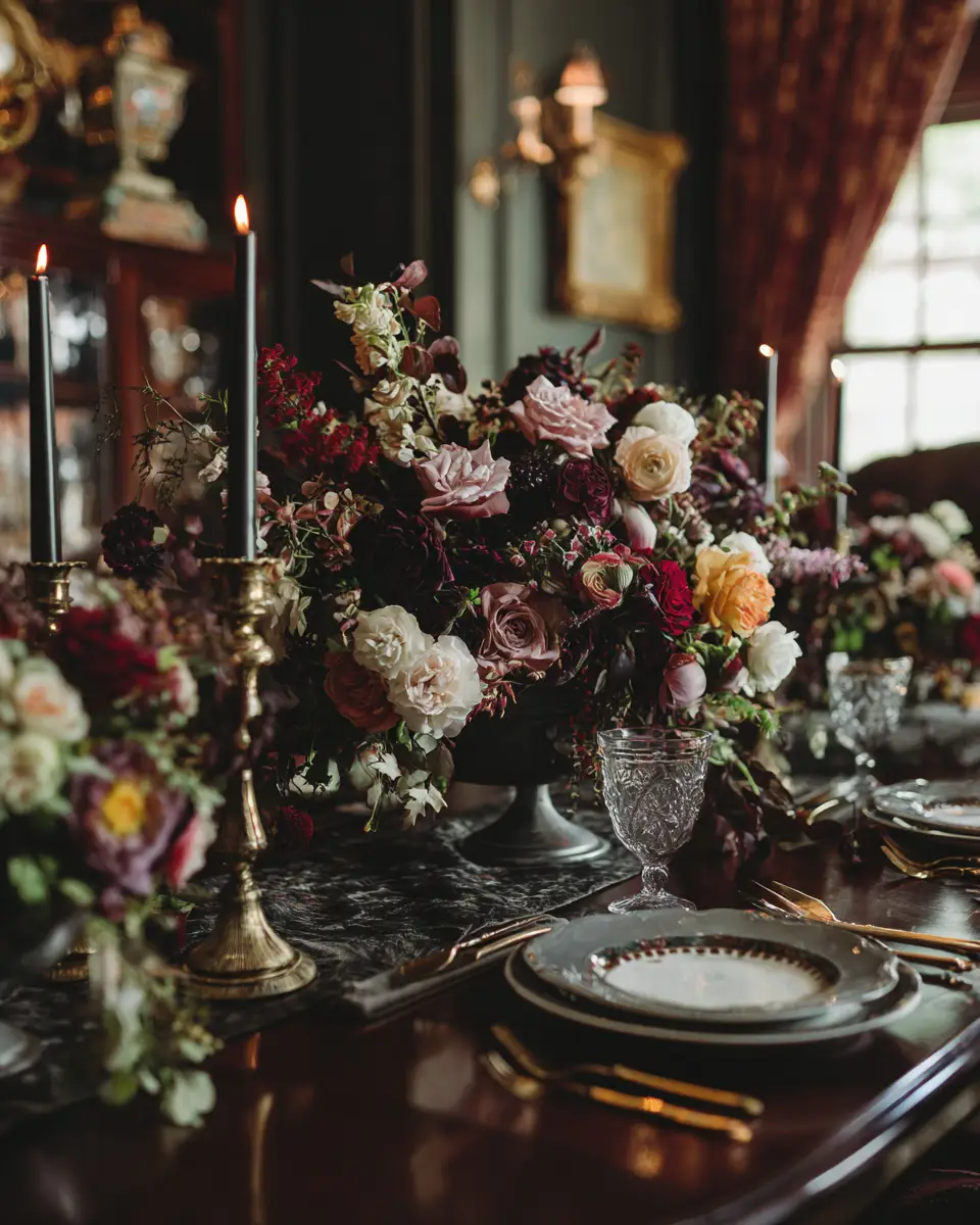 Moody Classic Dining Room Decor Ideas