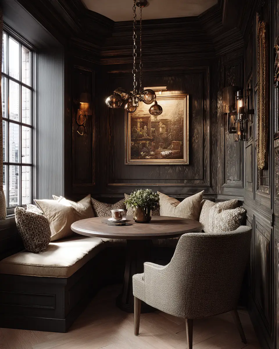 Moody Classic Dining Room Decor Ideas