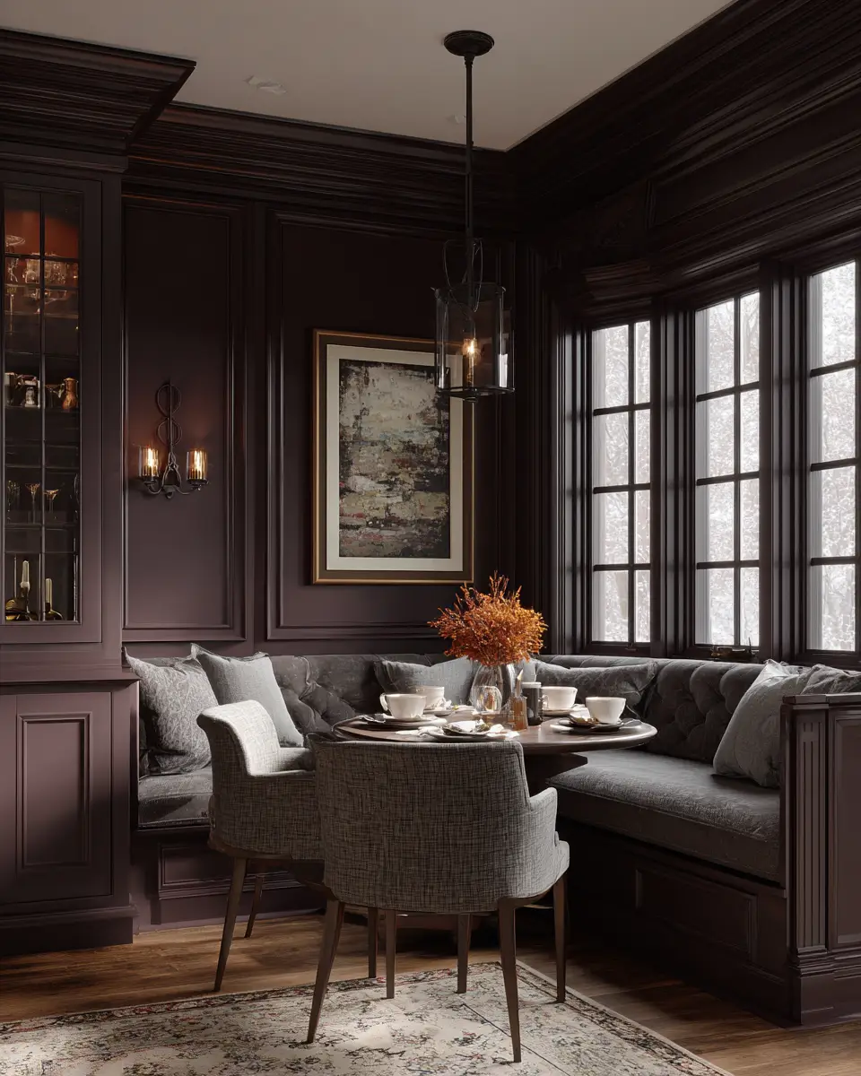 Moody Classic Dining Room Decor Ideas