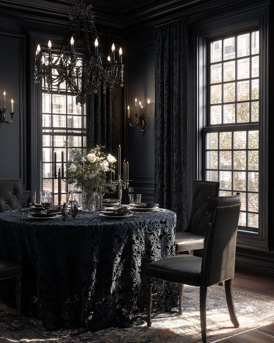 Moody Classic Dining Room Decor Ideas