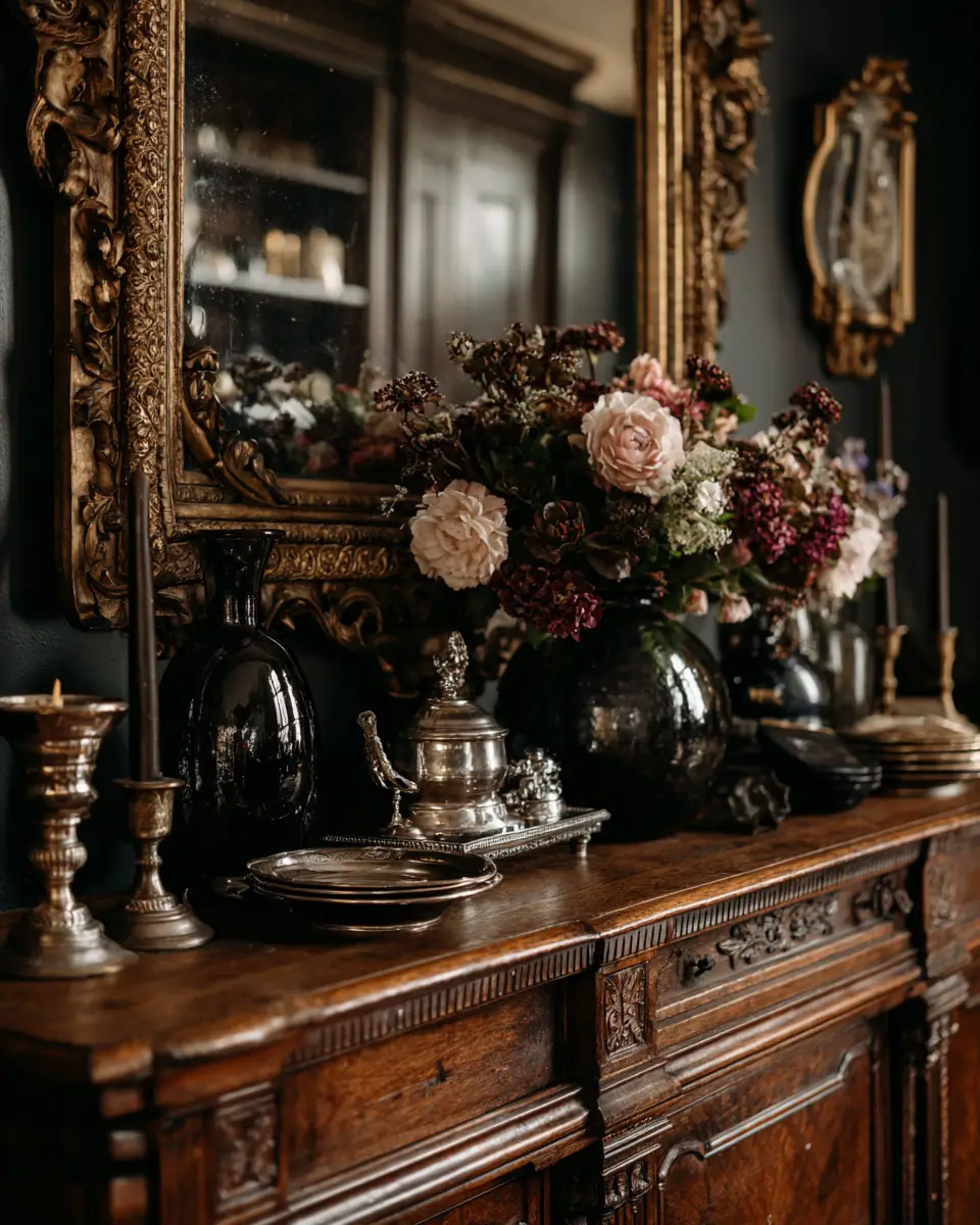 Moody Classic Dining Room Decor Ideas