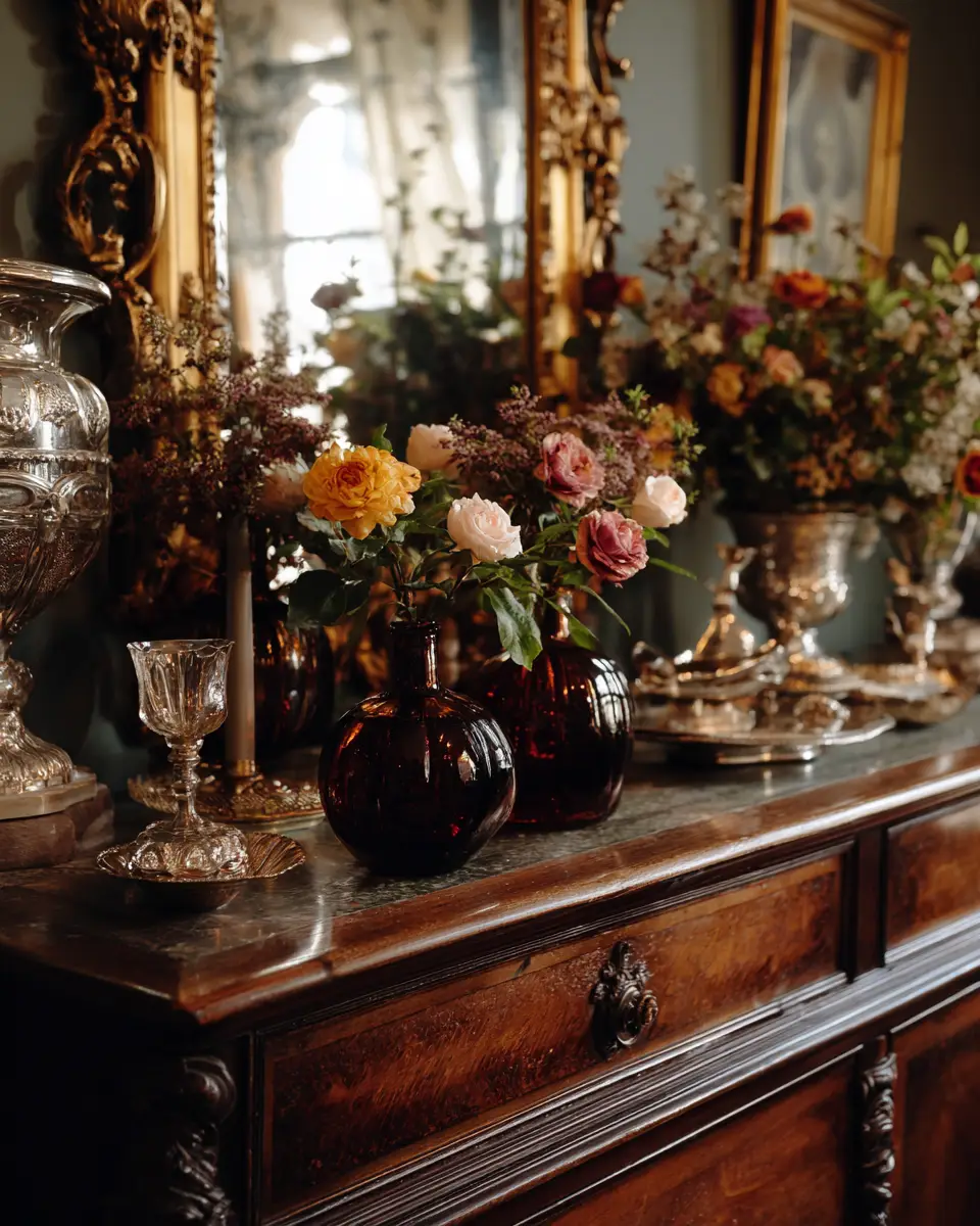 Moody Classic Dining Room Decor Ideas