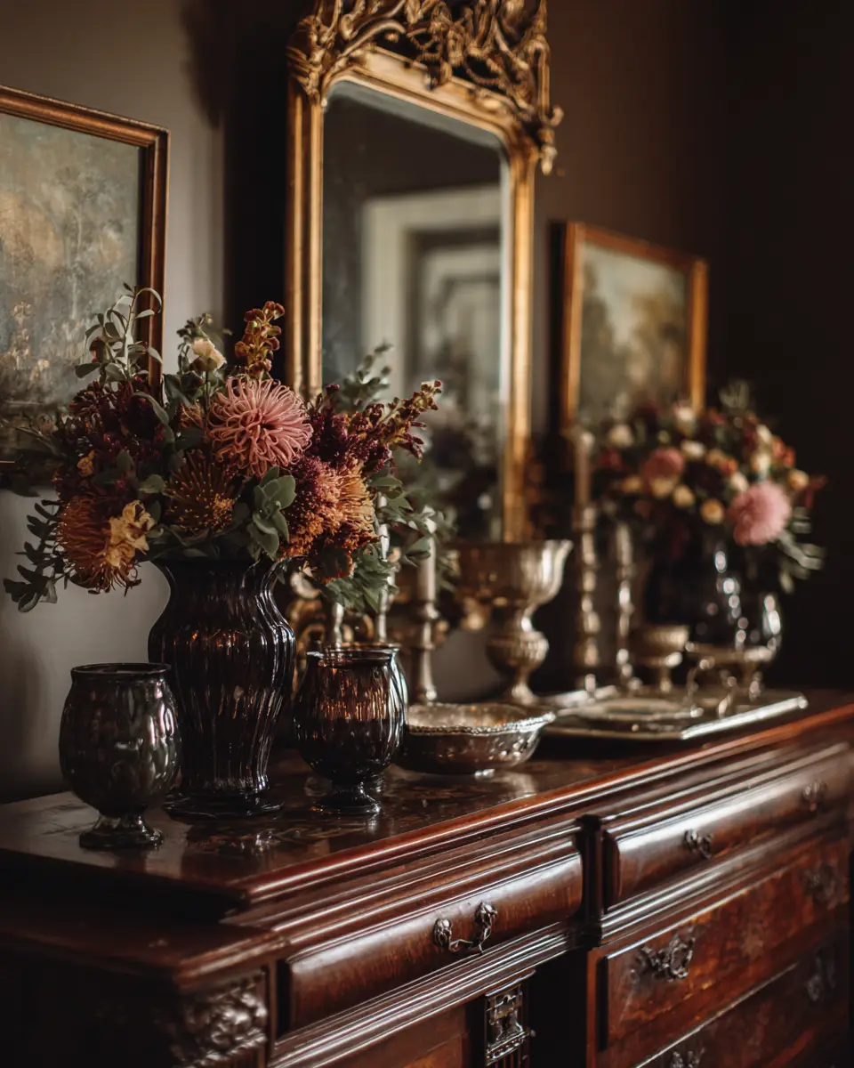 Moody Classic Dining Room Decor Ideas