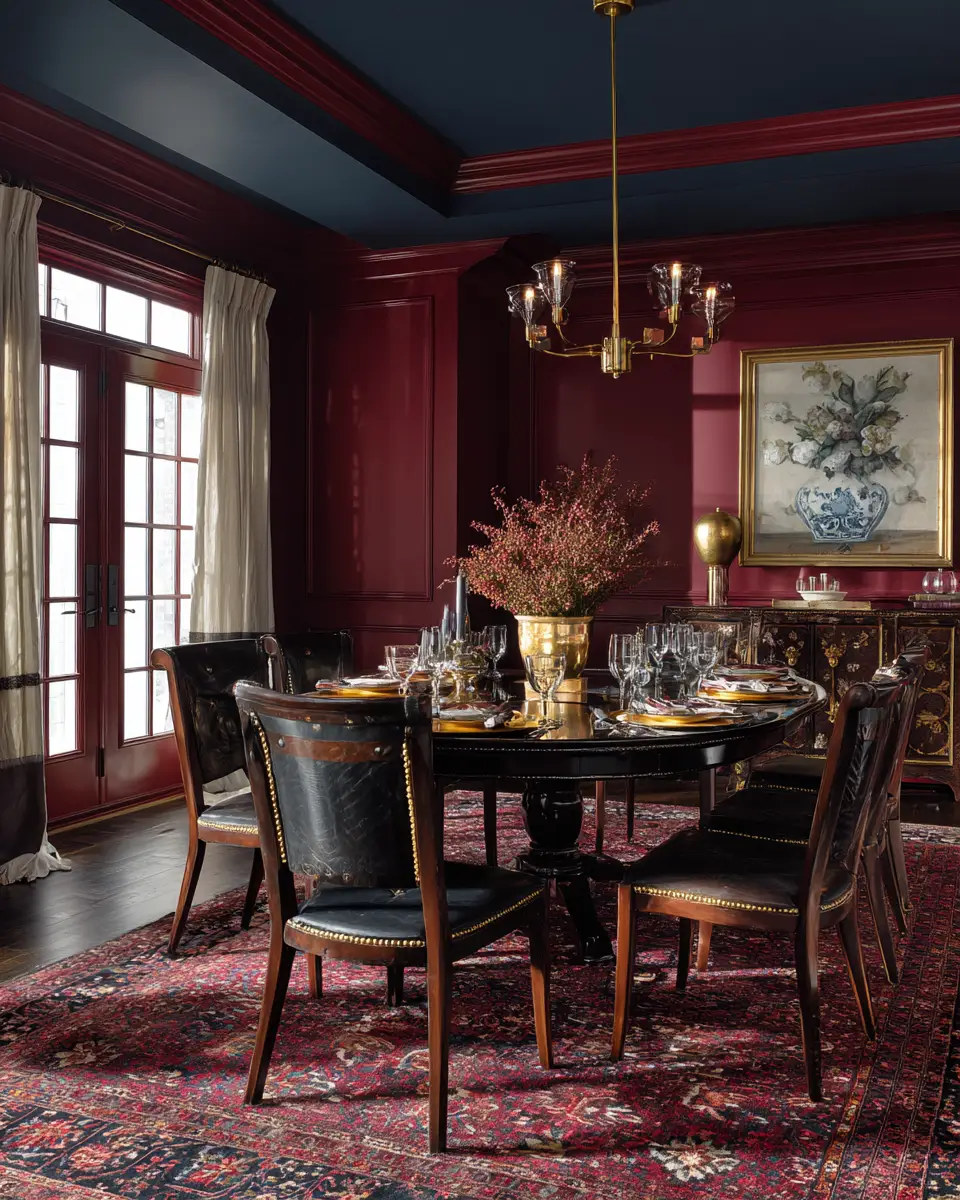 Moody Classic Dining Room Decor Ideas