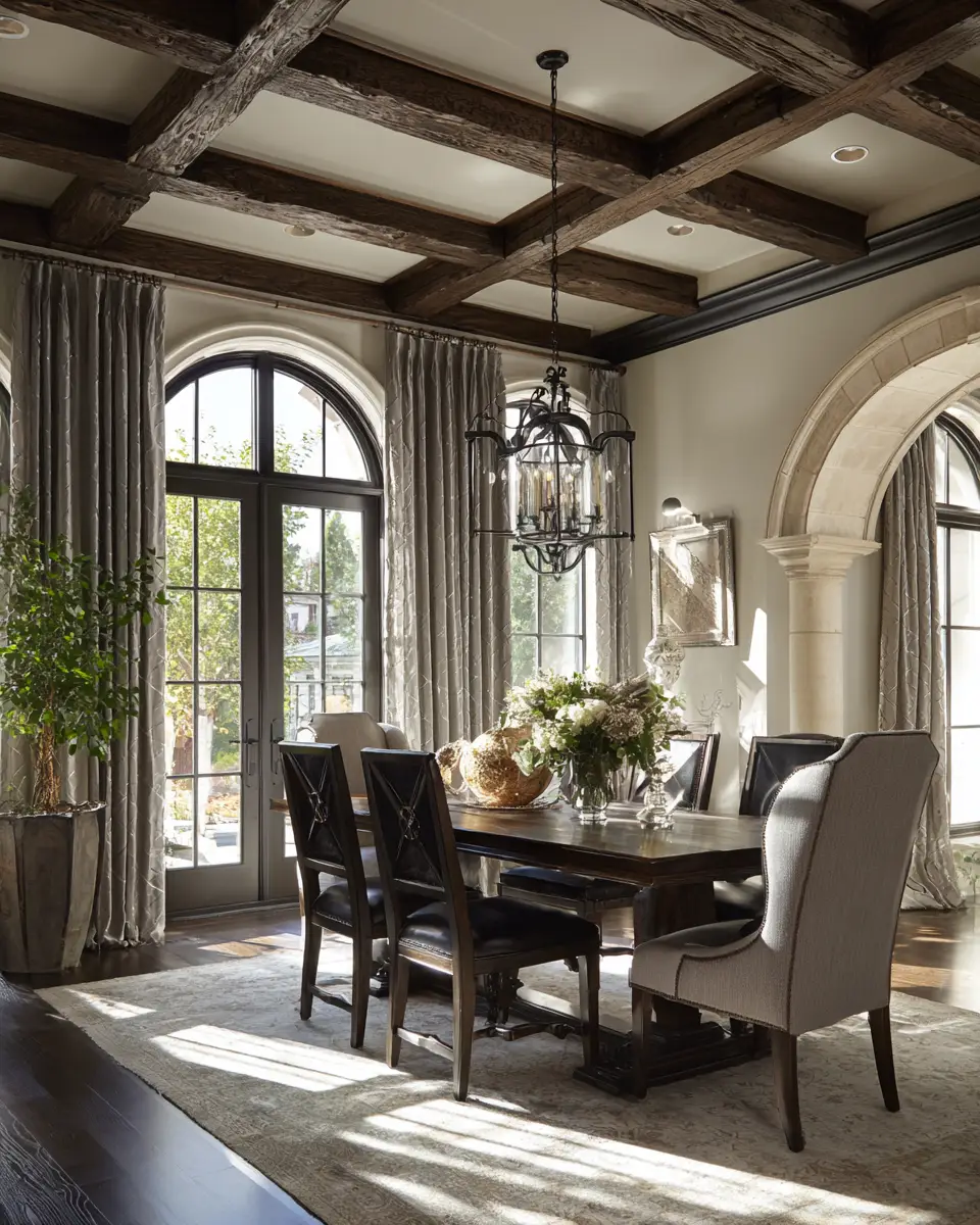 Moody Classic Dining Room Decor Ideas