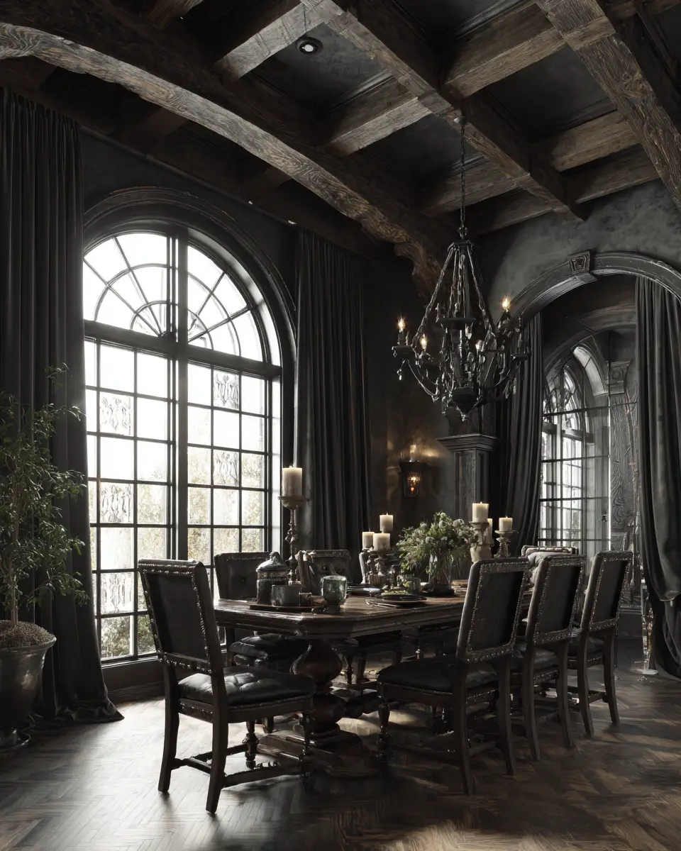 Moody Classic Dining Room Decor Ideas