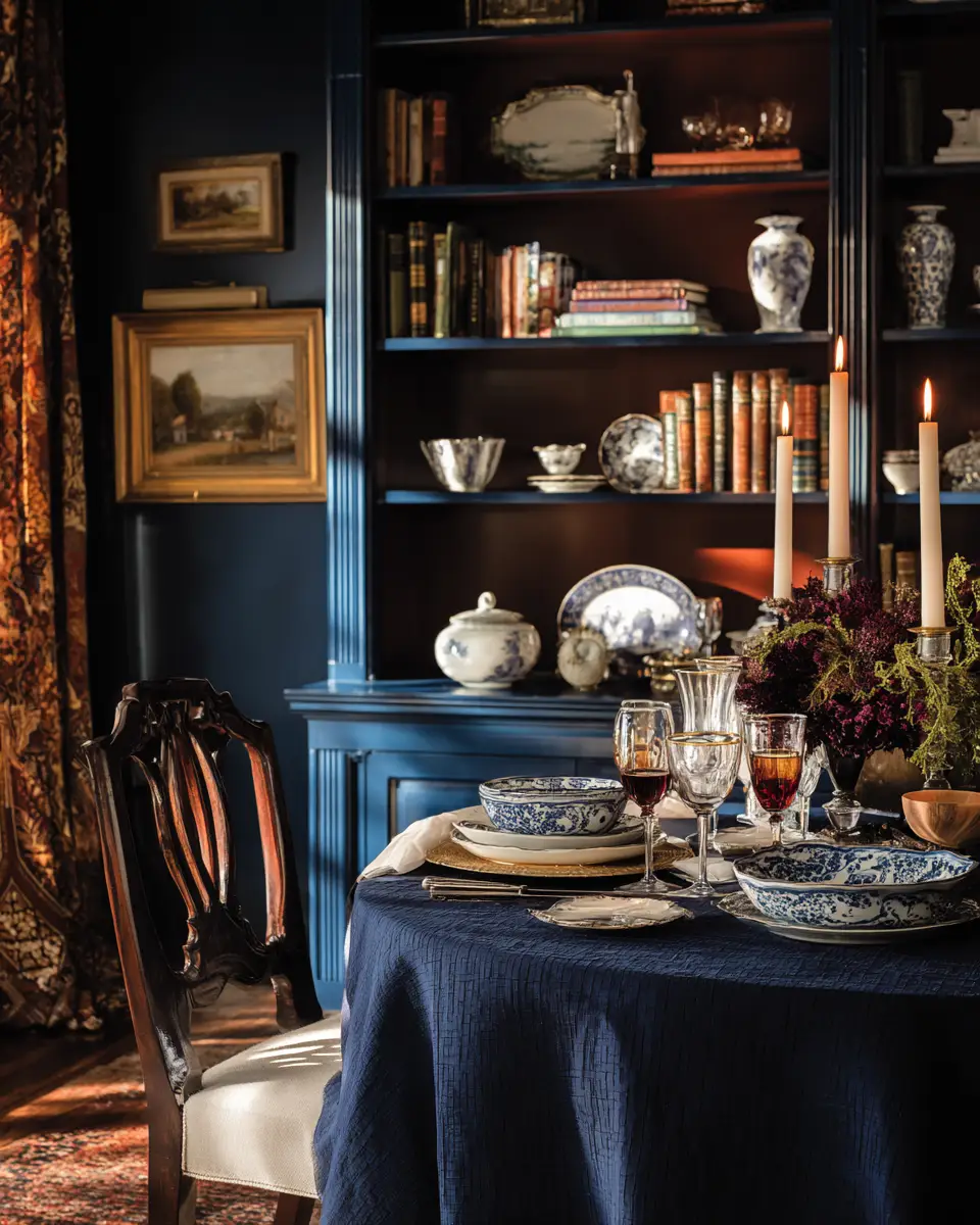 Moody Classic Dining Room Decor Ideas