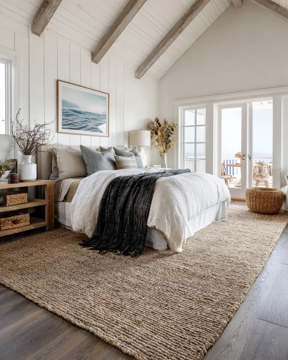 Moody Coastal Bedroom Decor Ideas