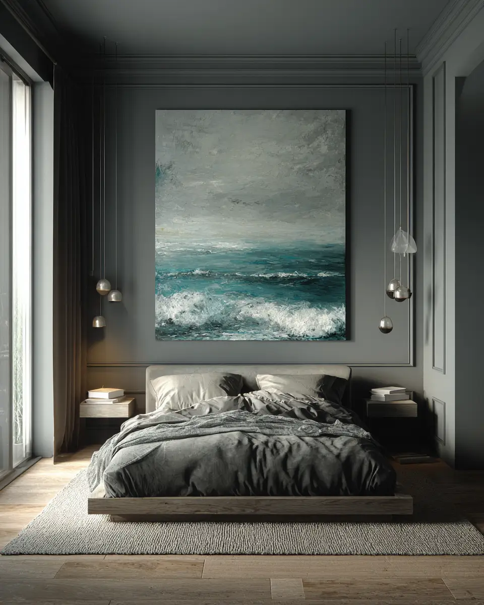 Moody Coastal Bedroom Decor Ideas