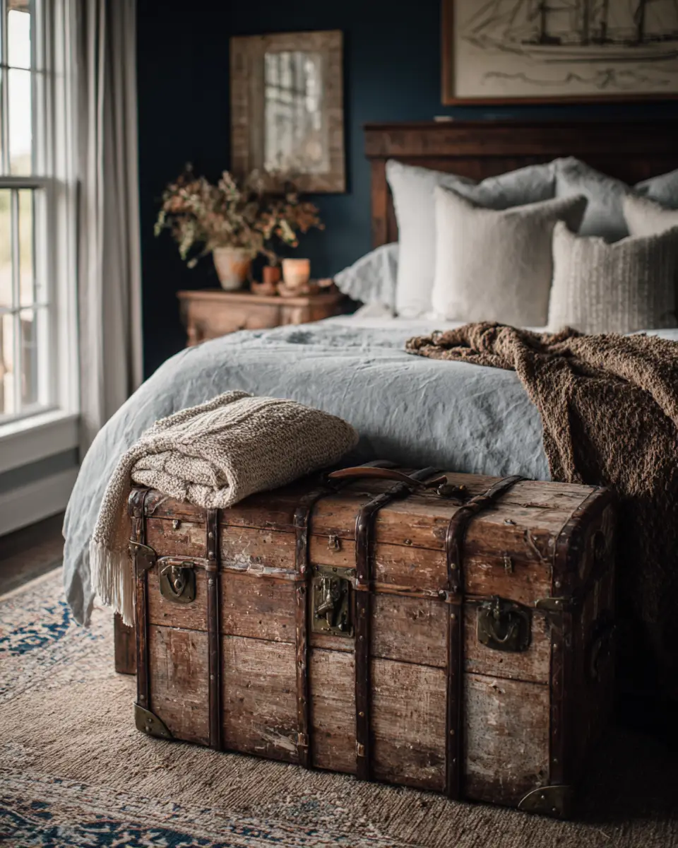 Moody Coastal Bedroom Decor Ideas