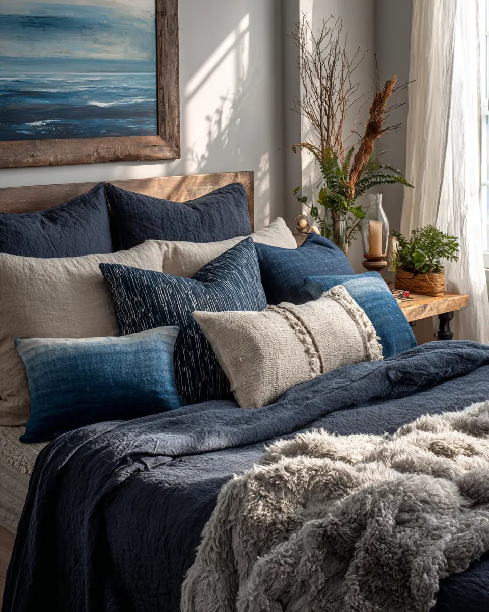 Moody Coastal Bedroom Decor Ideas