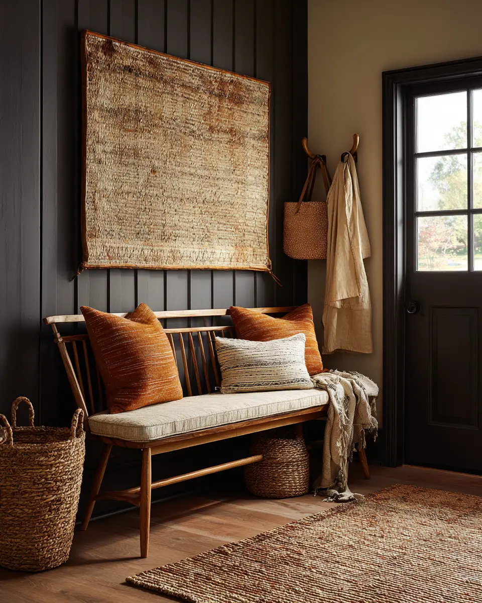 Moody Cottage Entryway Decor Ideas