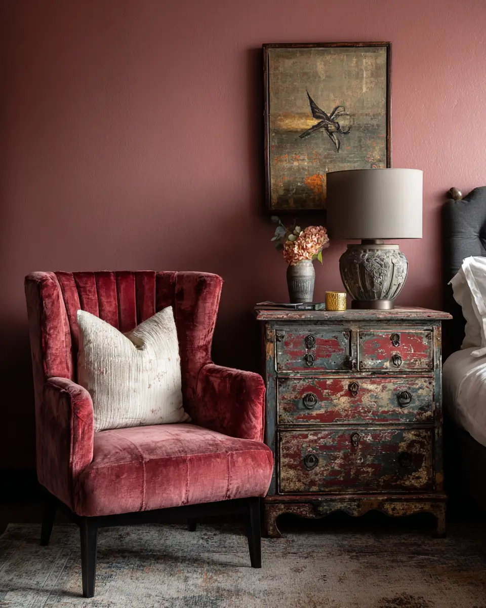 Moody Eclectic Bedroom Decor Ideas