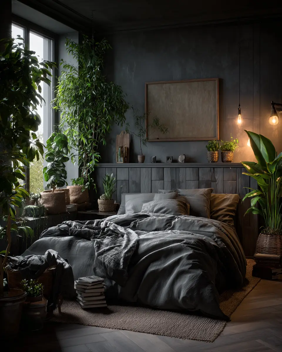 Moody Eclectic Bedroom Decor Ideas