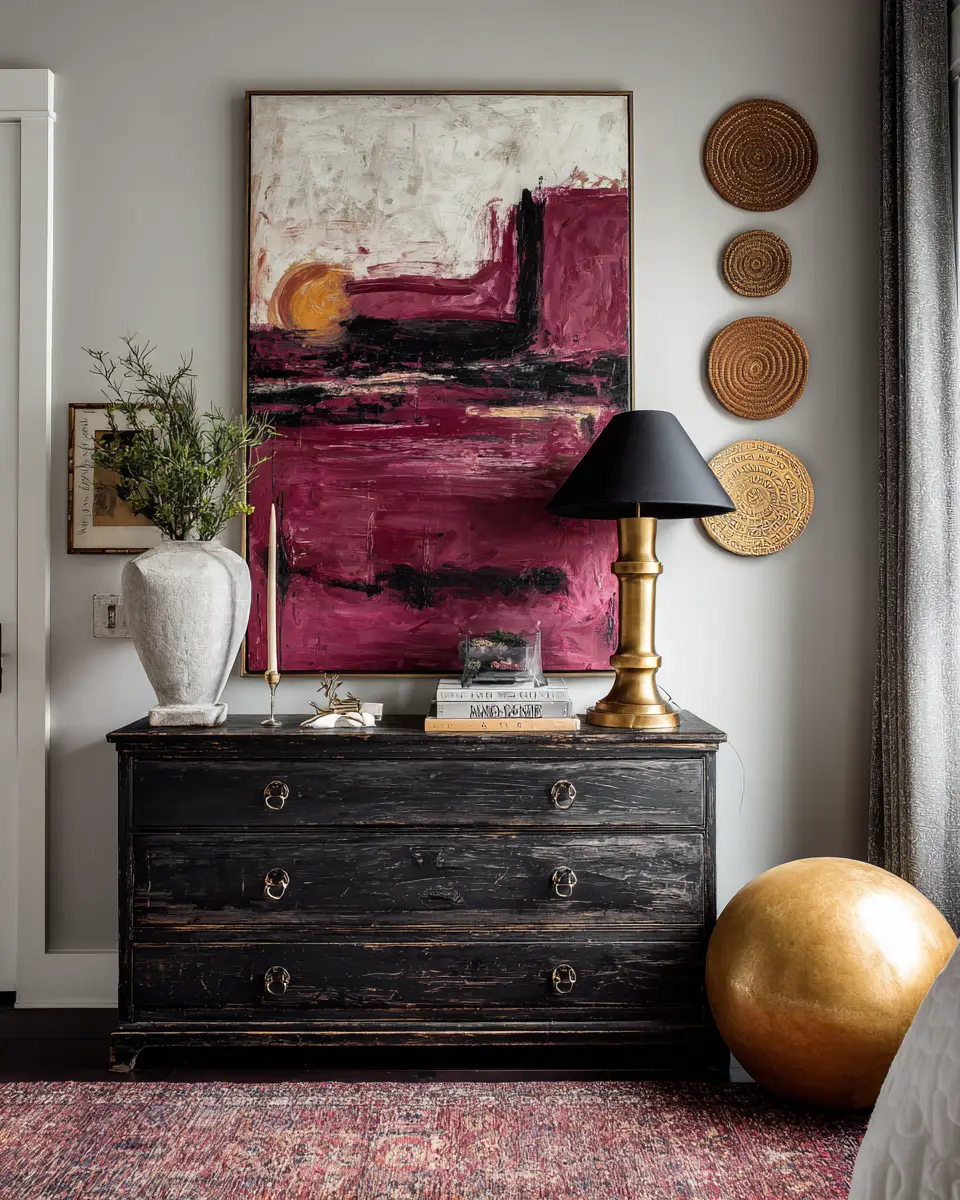 Moody Eclectic Bedroom Decor Ideas