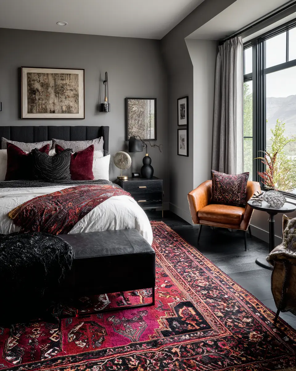 Moody Eclectic Bedroom Decor Ideas