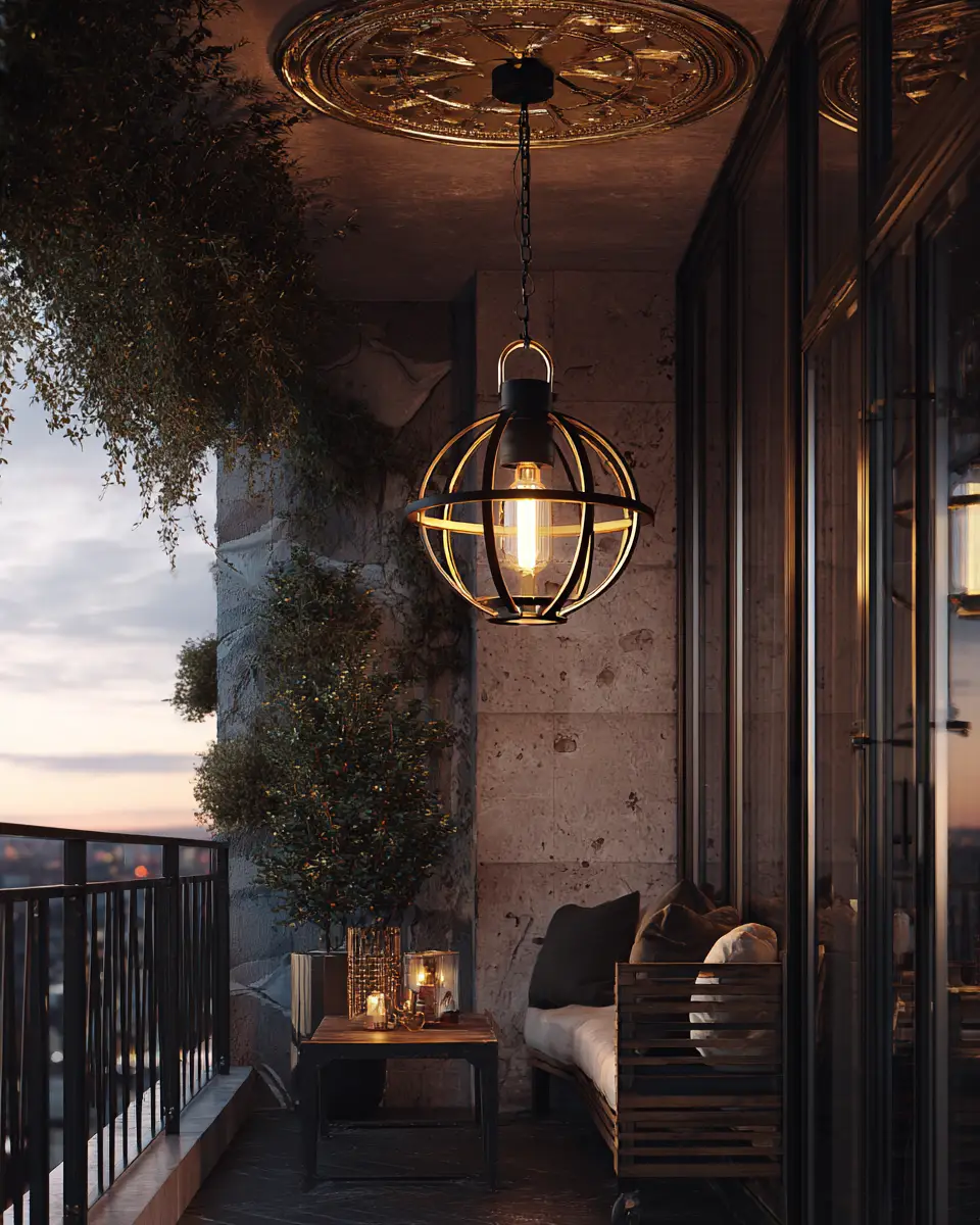 Moody Glam Balcony Decor Ideas