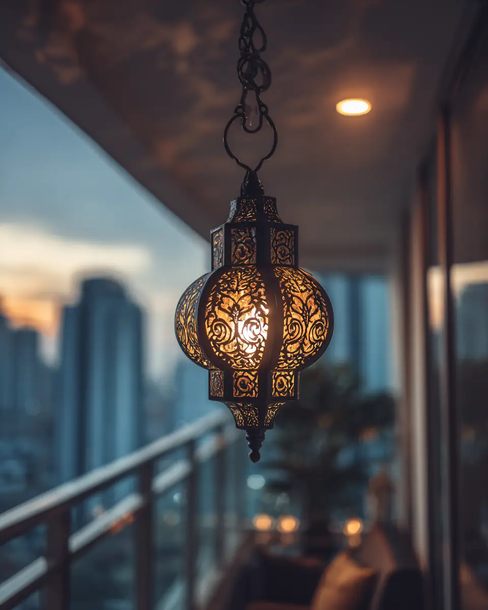 Moody Glam Balcony Decor Ideas