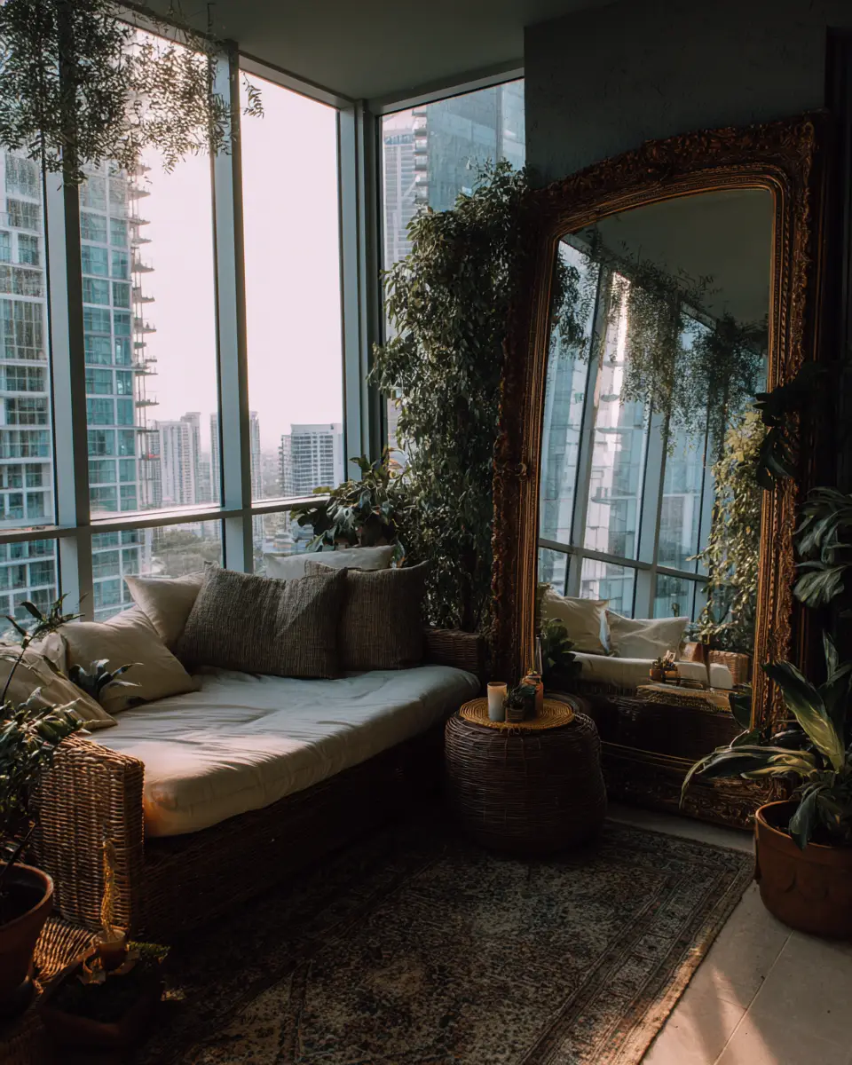 Moody Glam Balcony Decor Ideas