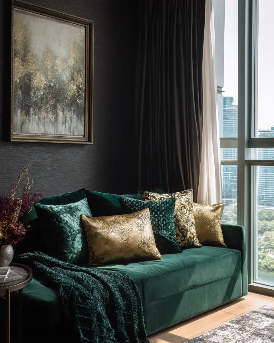 Moody Glam Balcony Decor Ideas