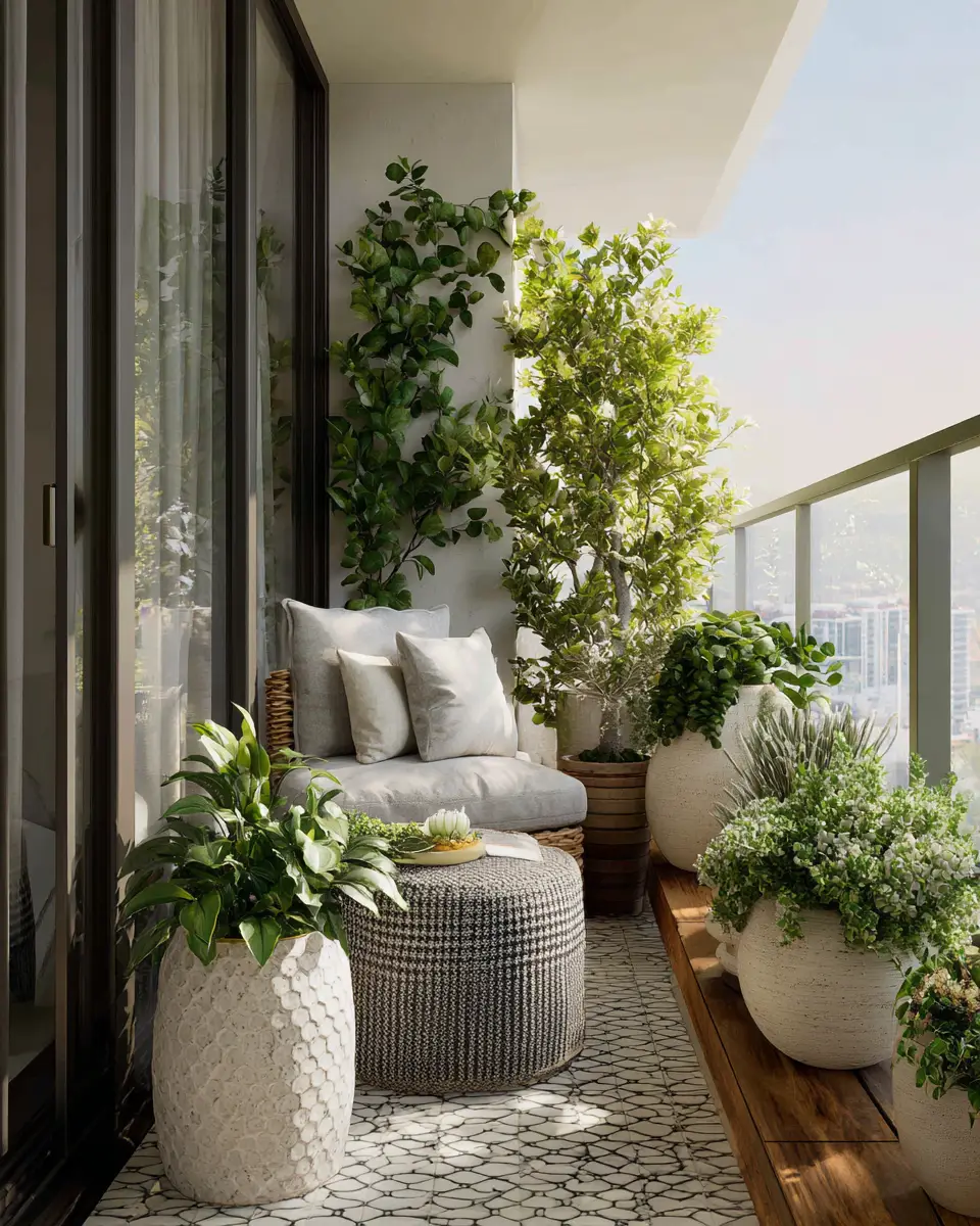 Moody Glam Balcony Decor Ideas