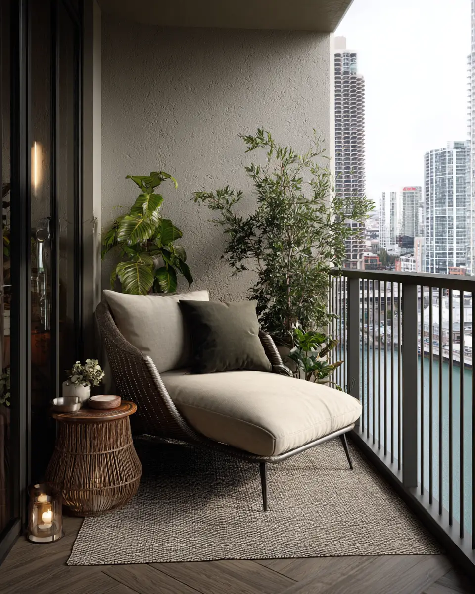 Moody Glam Balcony Decor Ideas