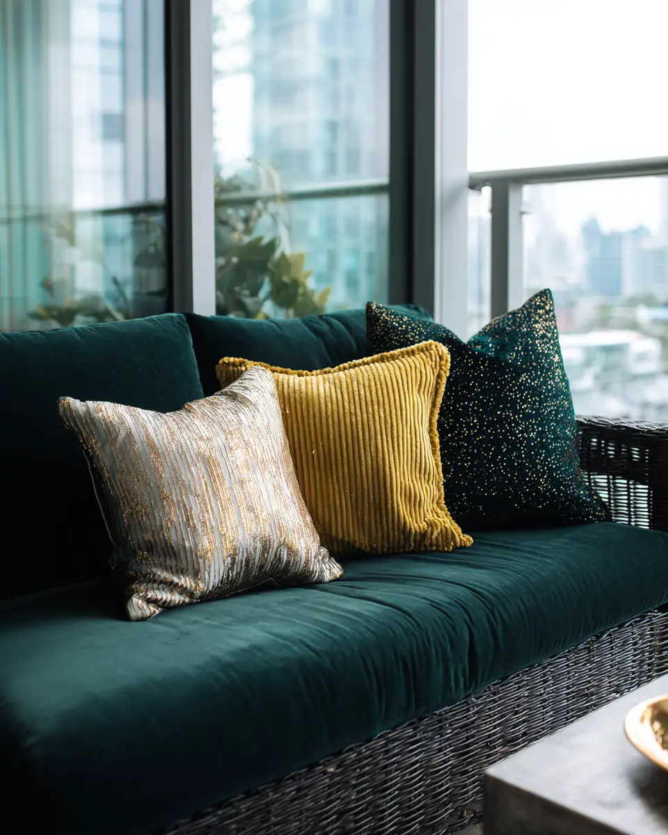 Moody Glam Balcony Decor Ideas