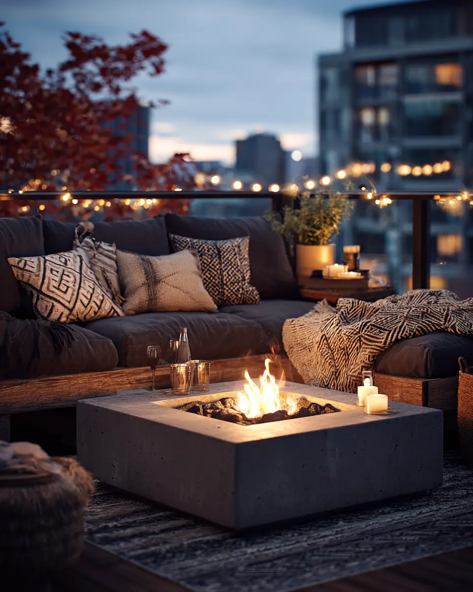 Moody Glam Balcony Decor Ideas