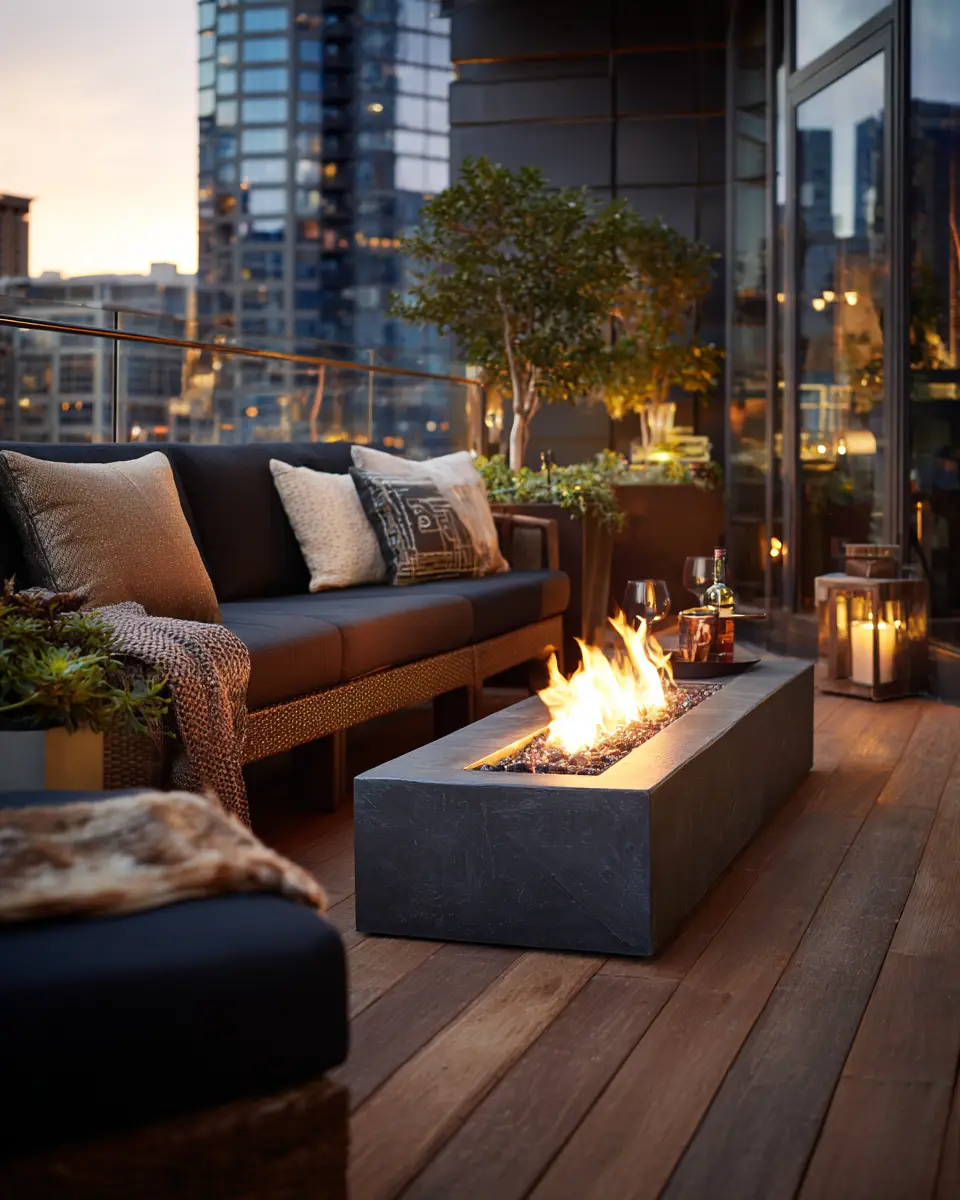 Moody Glam Balcony Decor Ideas