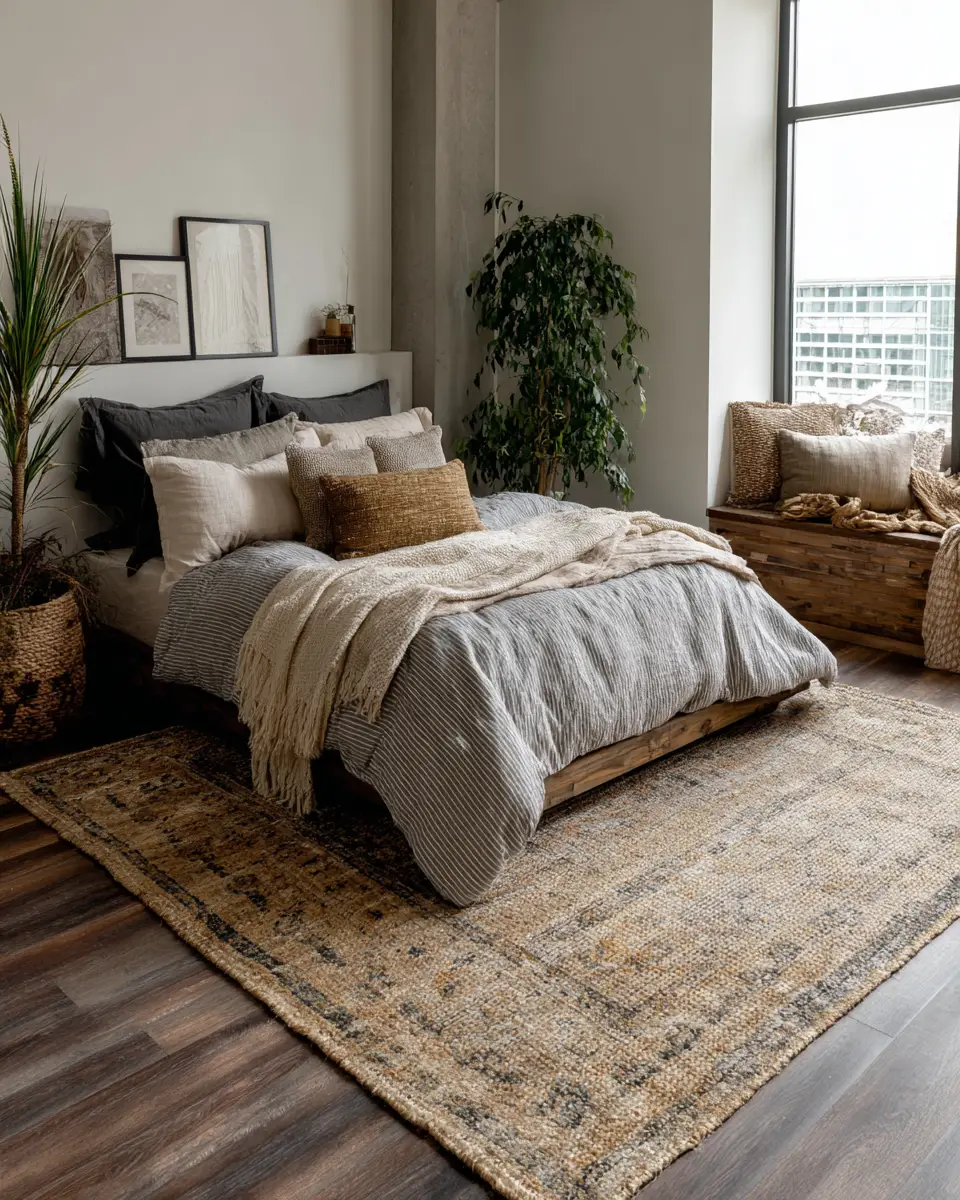 Moody Industrial Bedroom Decor Ideas