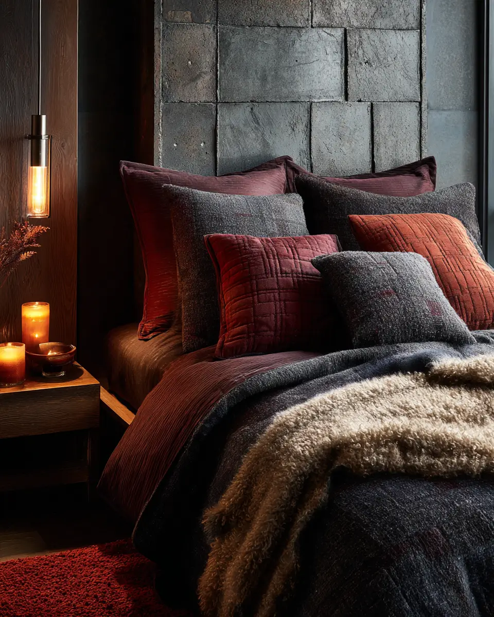 Moody Industrial Bedroom Decor Ideas