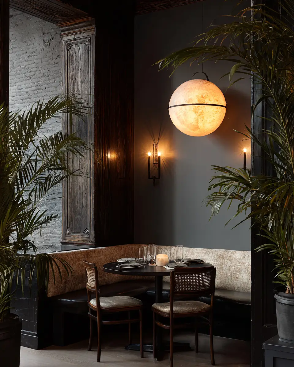 Moody Japandi Dining Room Decor Ideas