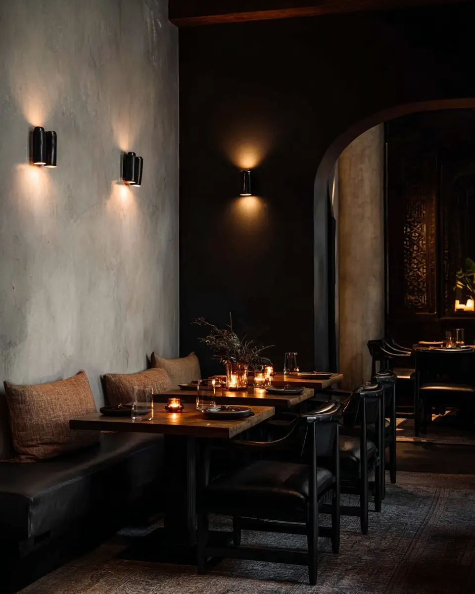 Moody Japandi Dining Room Decor Ideas