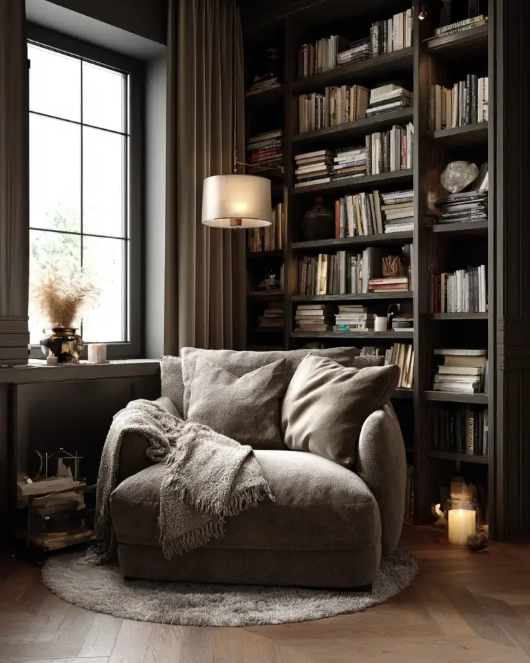 Moody Mid-Century Modern Living Room Decor Ideas - Featured