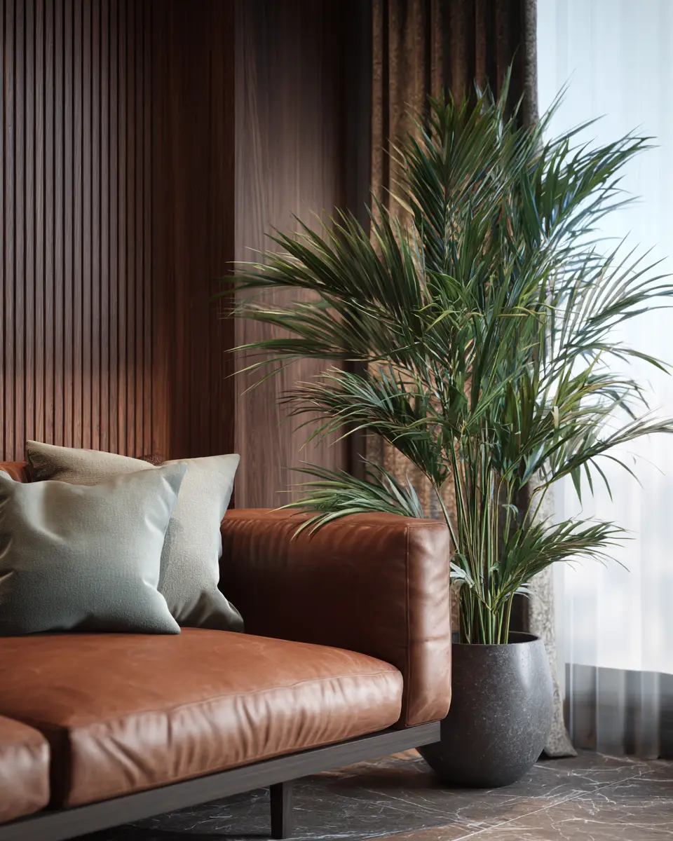 Moody Mid-Century Modern Living Room Decor Ideas