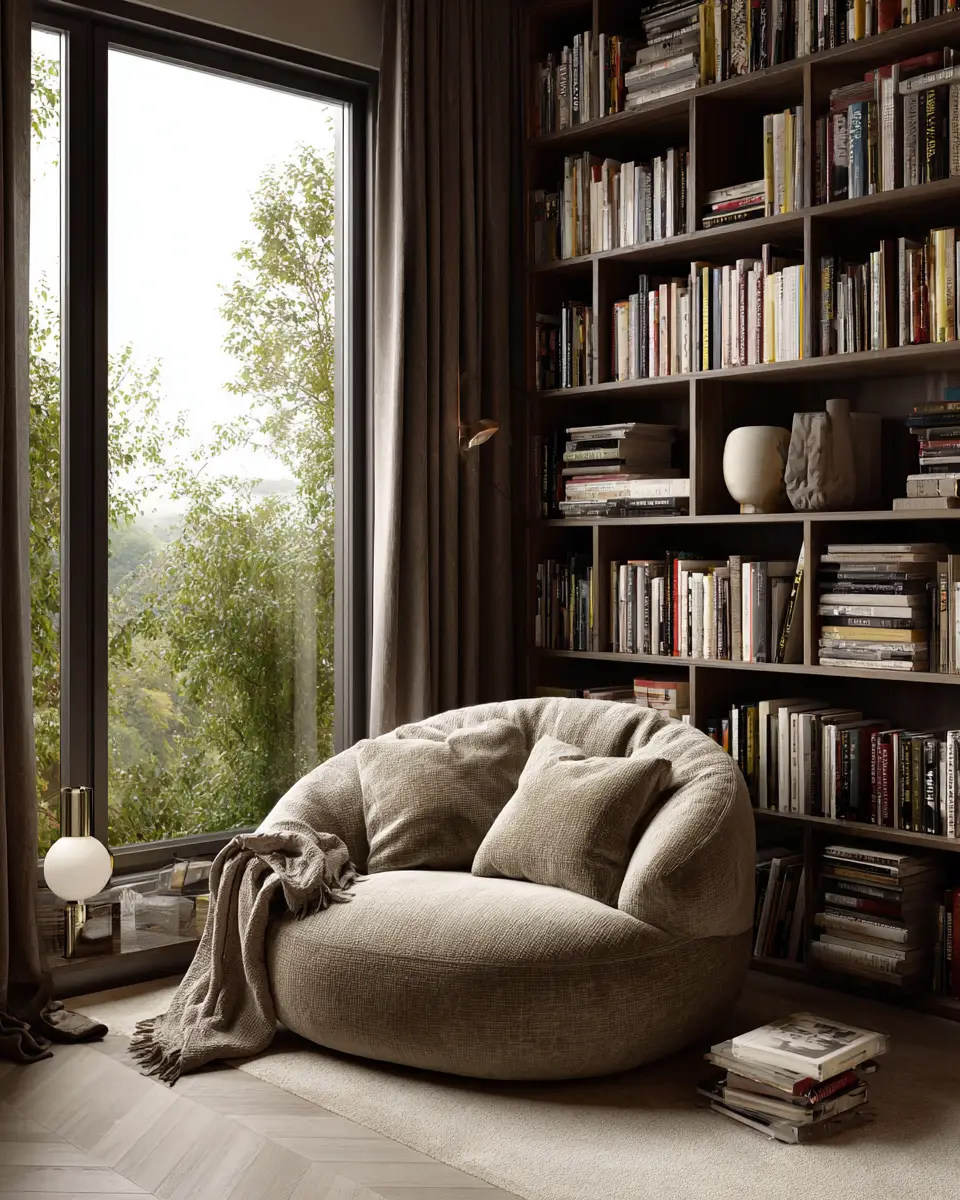 Moody Mid-Century Modern Living Room Decor Ideas