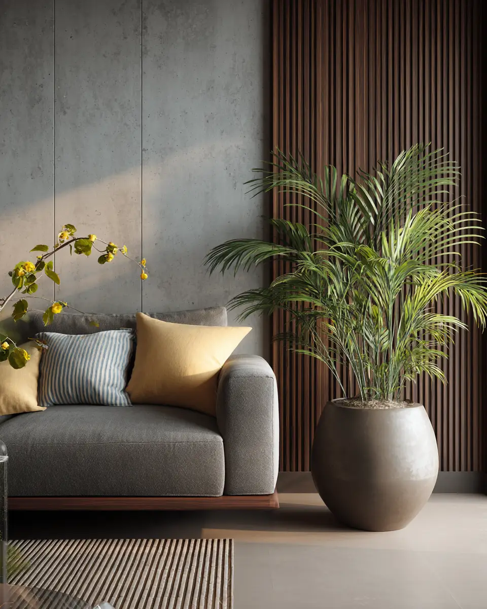 Moody Mid-Century Modern Living Room Decor Ideas