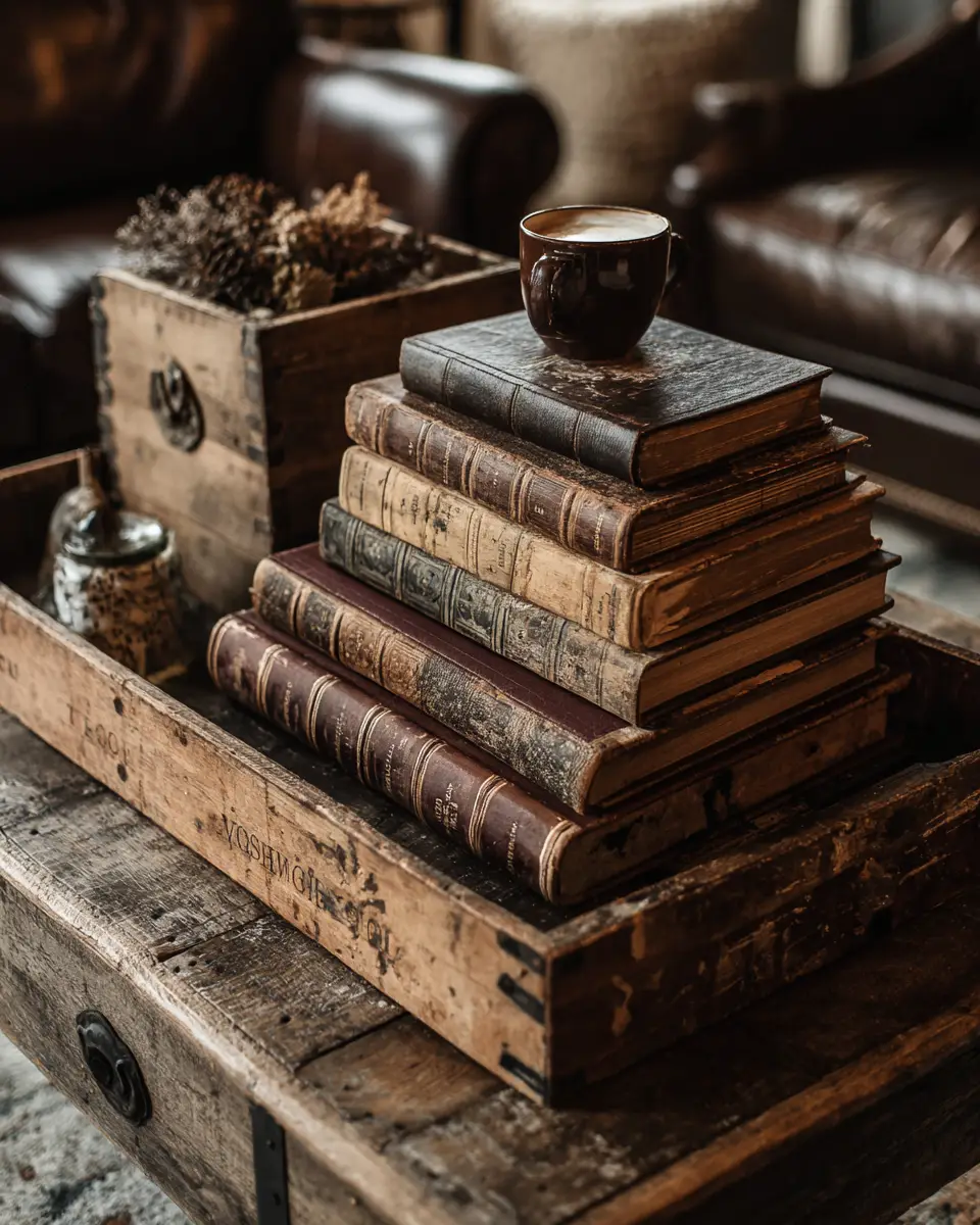 Moody Modern Farmhouse Living Room Decor Ideas