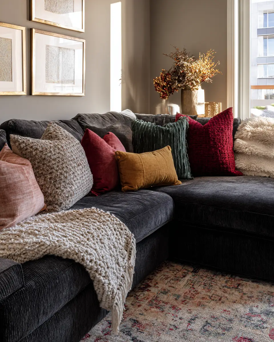 Moody Modern Living Room Decor Ideas