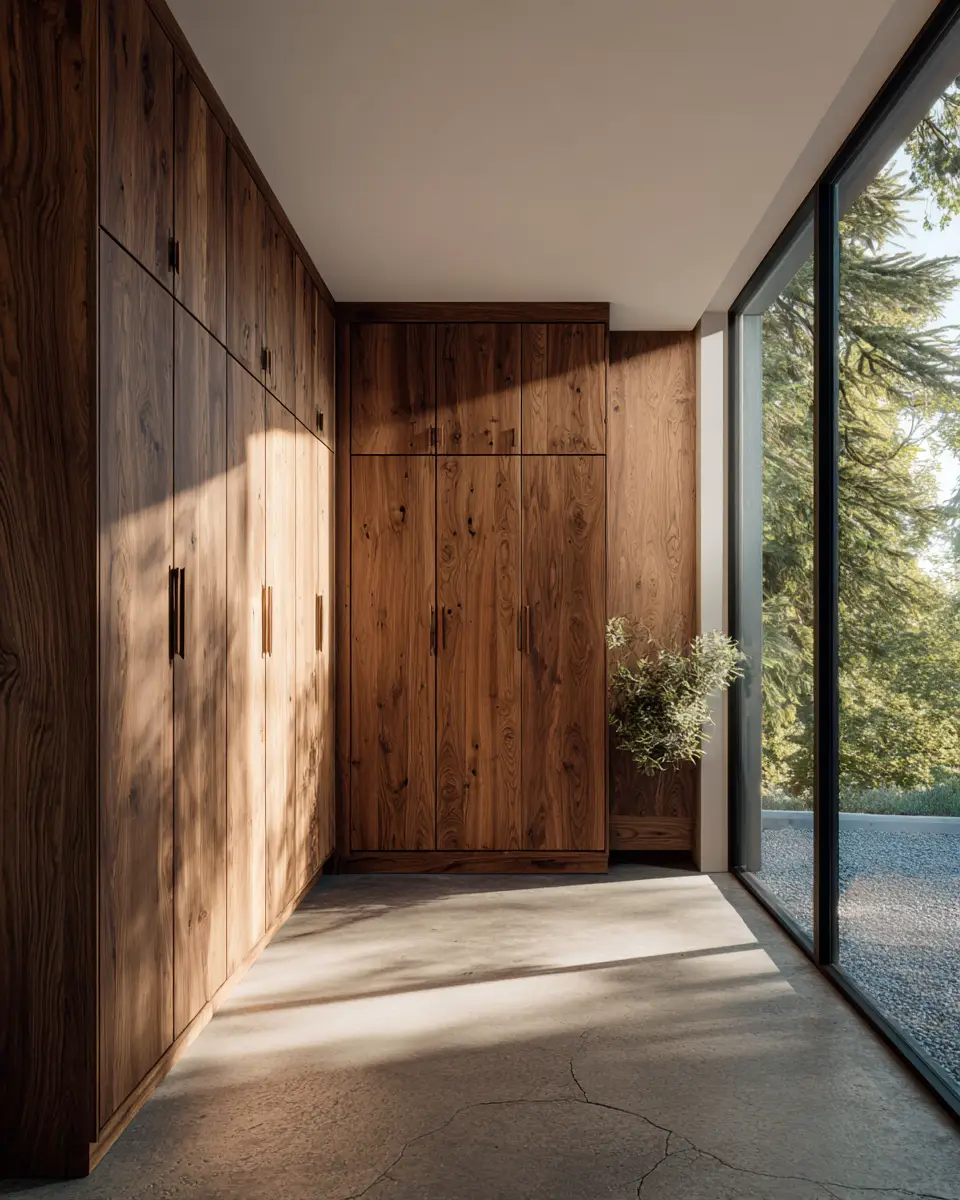 Moody Organic Modern Garage Decor Ideas