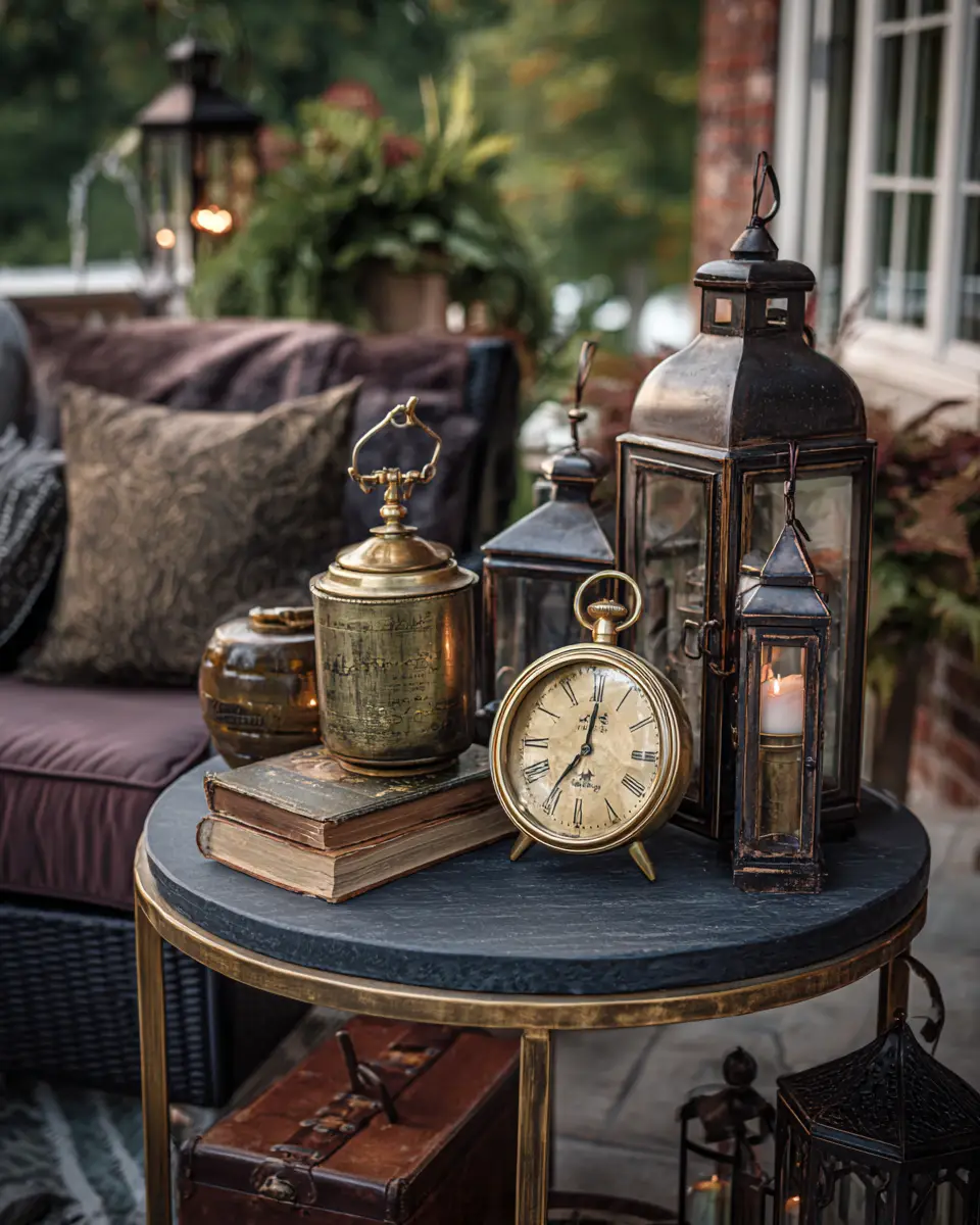 Moody Retro Patio Decor Ideas