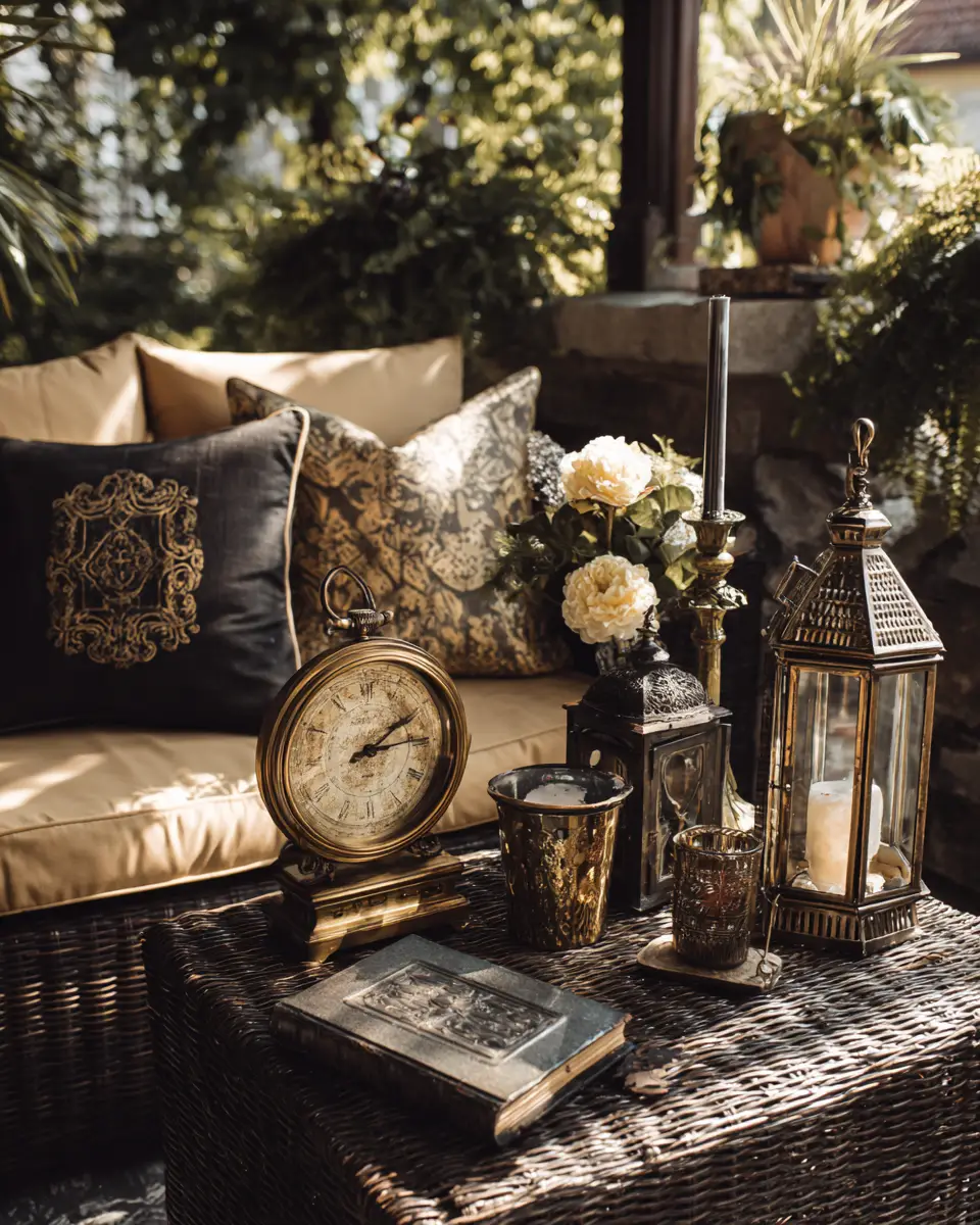 Moody Retro Patio Decor Ideas