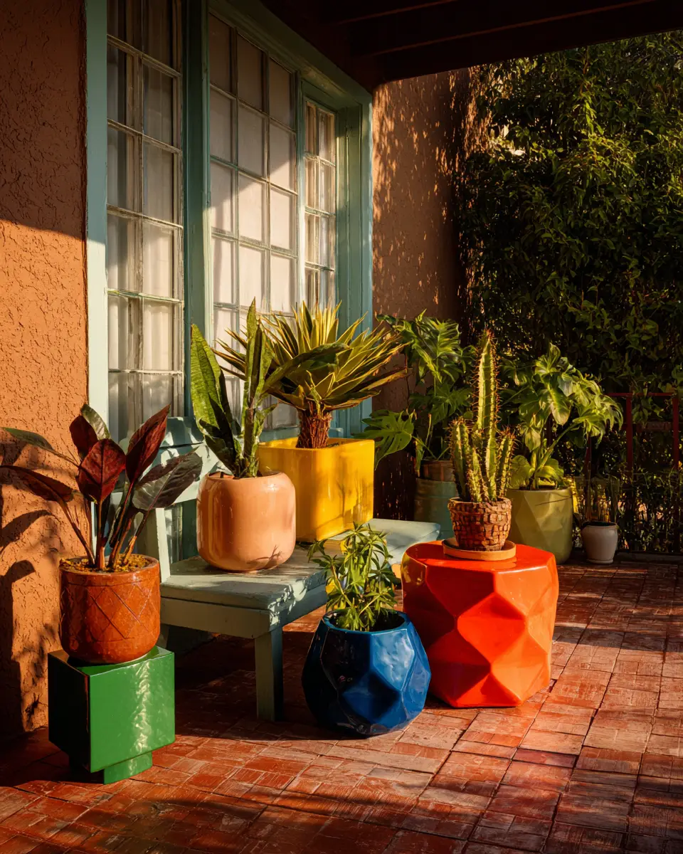 Moody Retro Patio Decor Ideas