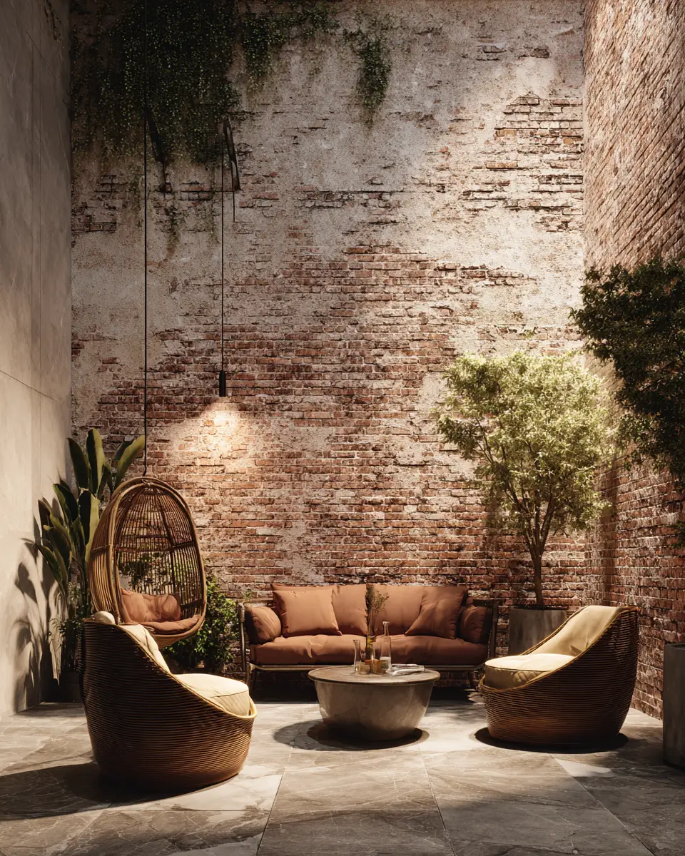 Moody Retro Patio Decor Ideas