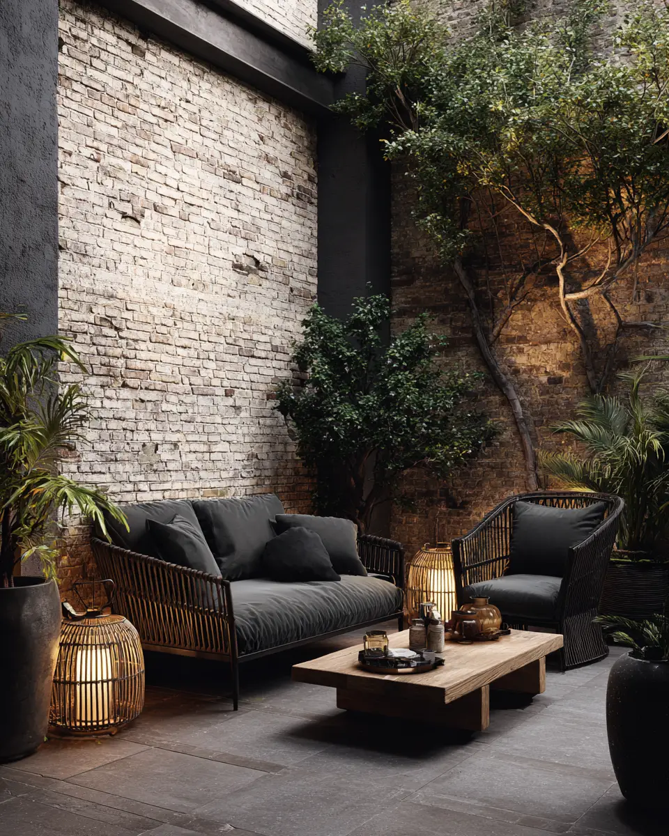 Moody Retro Patio Decor Ideas