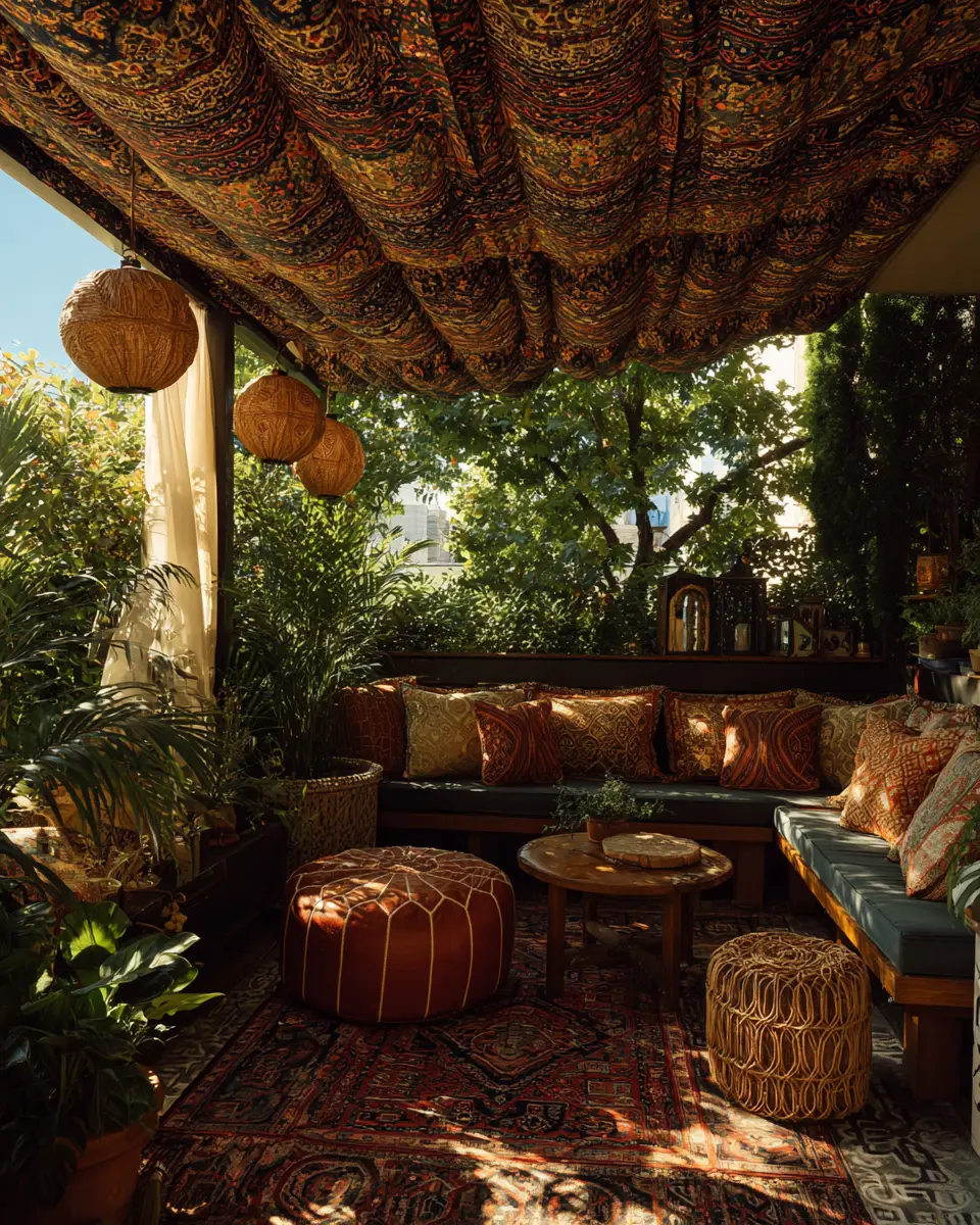 Moody Retro Patio Decor Ideas