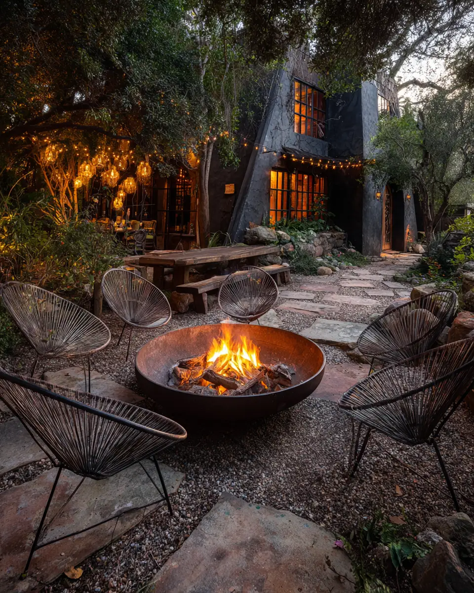 Moody Retro Patio Decor Ideas