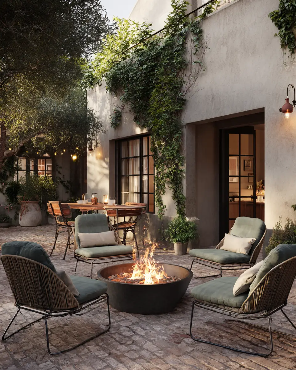 Moody Retro Patio Decor Ideas